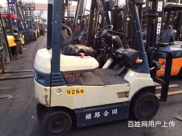正品二手电动叉车 小型电动1.5吨搬运叉车带侧移 - 图片 1