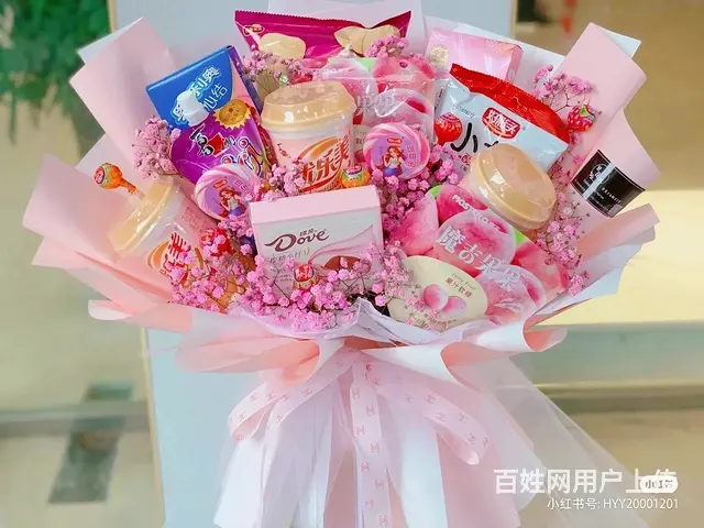 红玫瑰鲜花花束 - 图片 3