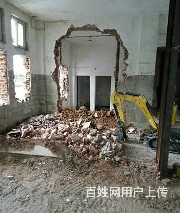 苏州专业家工装拆除拆旧酒店厂房拆除吊顶隔断地砖拆除 - 图片 4