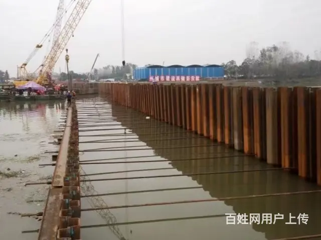 三门峡送货上门的钢板桩施工租赁一吨多少钱 - 图片 3