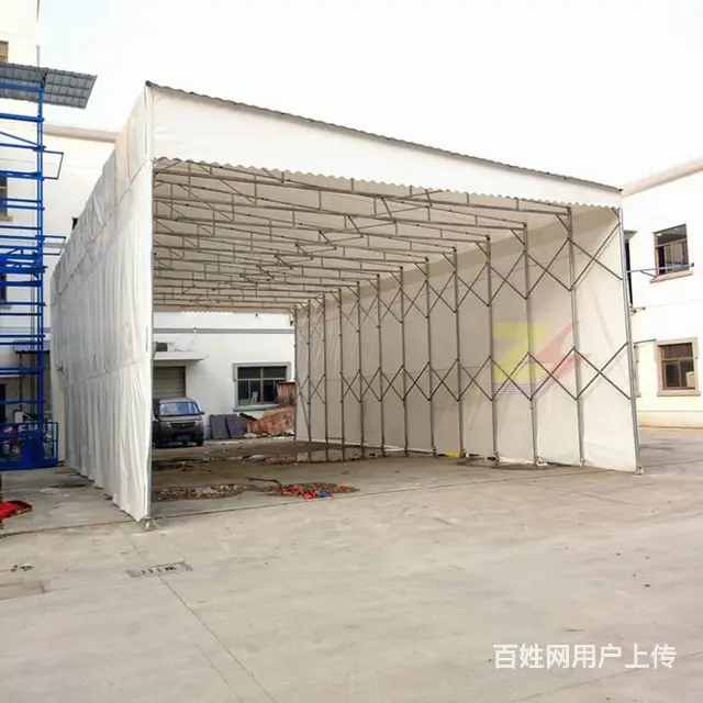 定做直销移动夜市烧烤帐篷临时仓库货蓬展销遮阳棚工地 - 图片 8