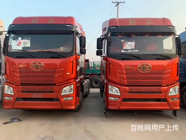 急售二手解放JH6牵引车，460 国五排放，包提档 - 图片 12