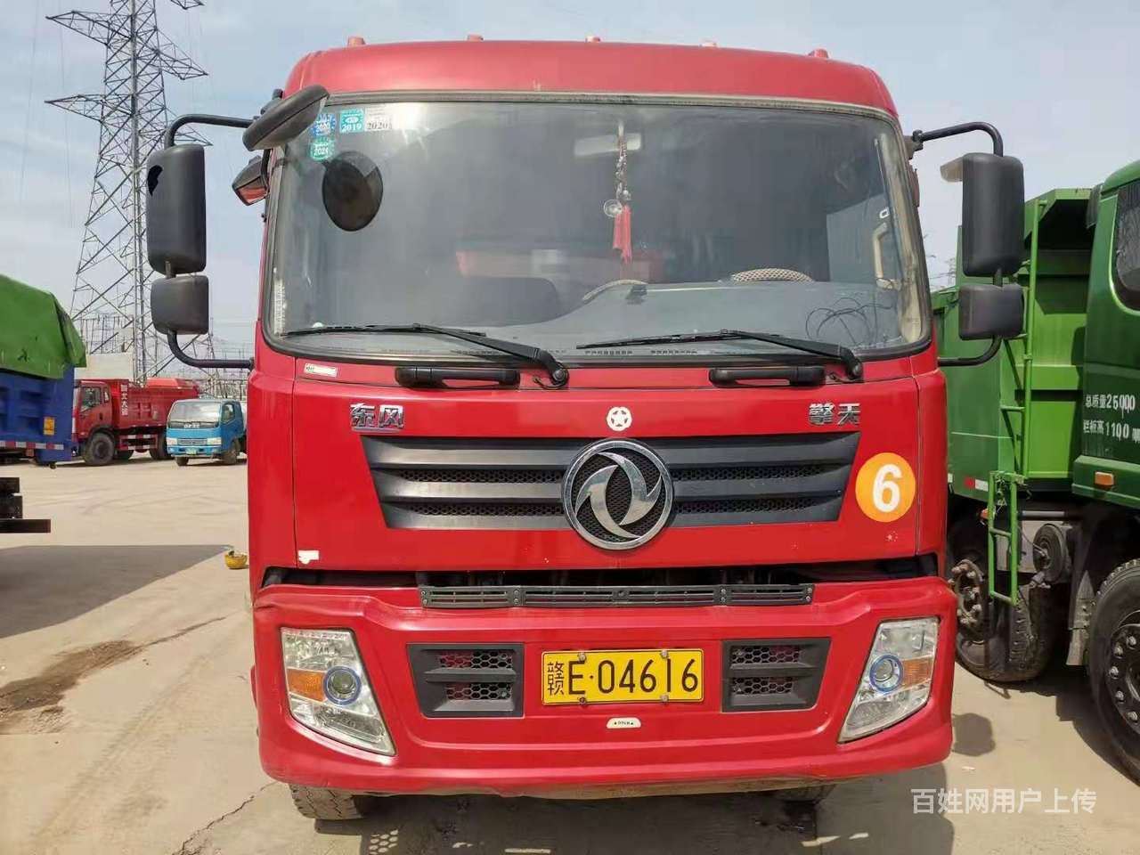 商丘18年东风 前四后四大黄牌 4米8车厢平板自卸车