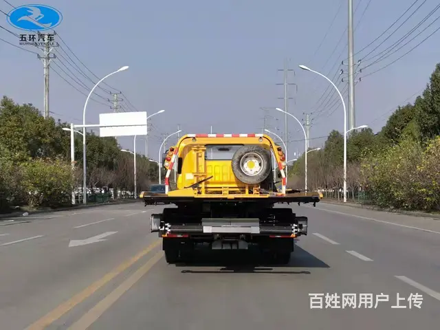 五十铃国六蓝牌一拖二清障车多少钱 - 图片 2