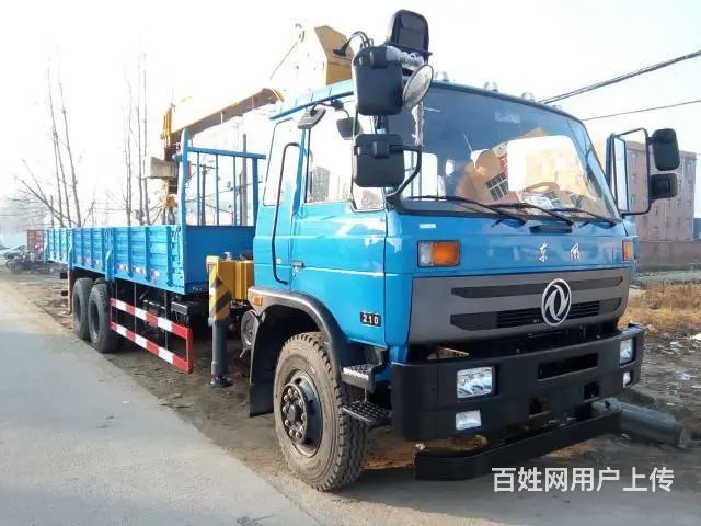 东风153后八轮徐工10吨4节臂随车吊   随车吊 - 图片 5