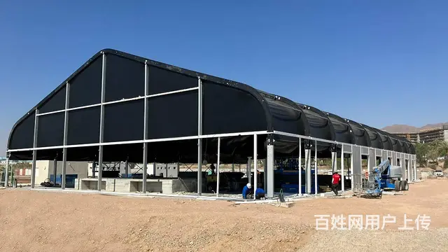 临时性仓储篷房 户外婚礼帐篷 接待处欧式篷房 - 图片