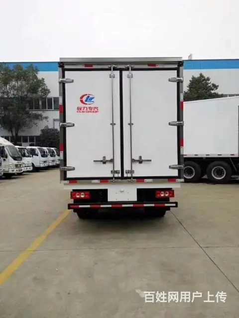 福田欧马可蓝牌4.2米冷藏车 肉钩雪糕冷冻车厂家 - 图片 2
