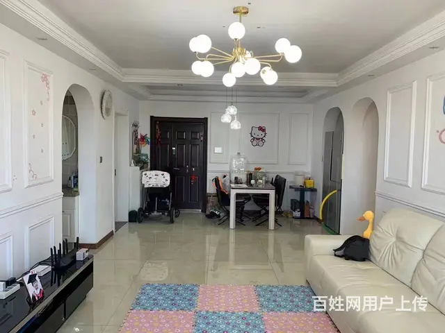 东洲 巴黎都市 凯旋名都 精装修 8楼 135平 53万 - 图片 5