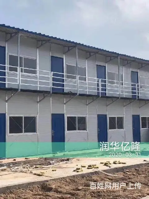 彩钢活动板房 活动房 轻钢板房 彩钢隔断防火板隔墙 - 图片 7