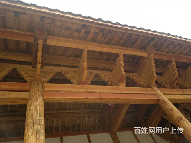 陕西西安实木门窗实木木花格窗中式实木角花 - 图片 4