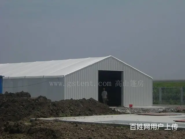 临时生产车间 物流仓储篷房 结构安全可重复使用 - 图片 2