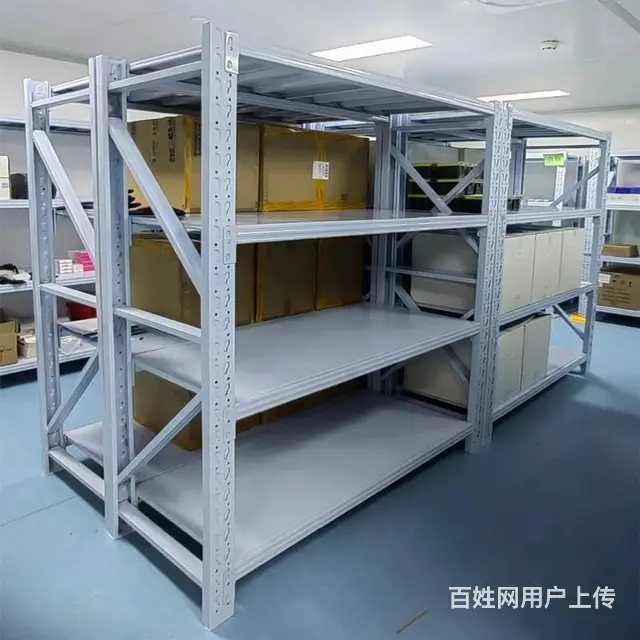 厦门快递架仓库货架家用库房置物架层架铁架可调节货架 - 图片 10