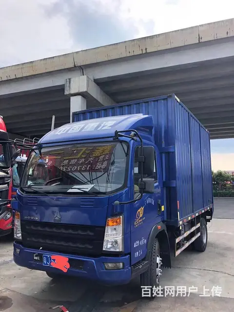 18年5月重汽豪沃箱式货车，4米2康明斯 - 图片 1
