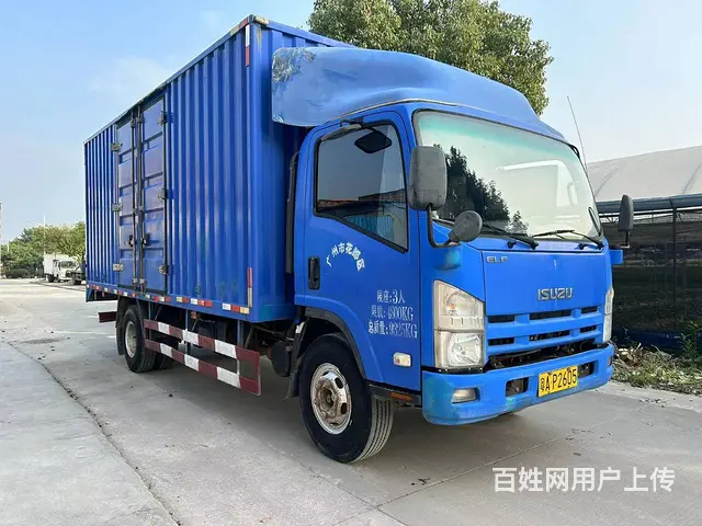 极品2014年8月五十铃5米6箱车带中门，全车原板 - 图片 2