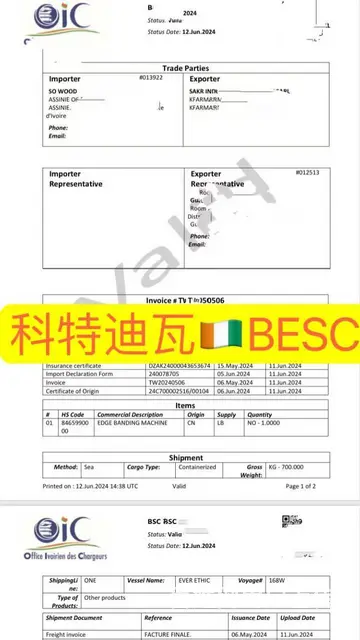 科特迪瓦BESC认证便捷优惠办理 - 图片