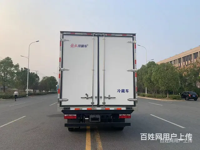 西充 解放4米2蓝牌冷藏车、肉钩车价格是多少一台 - 图片 3