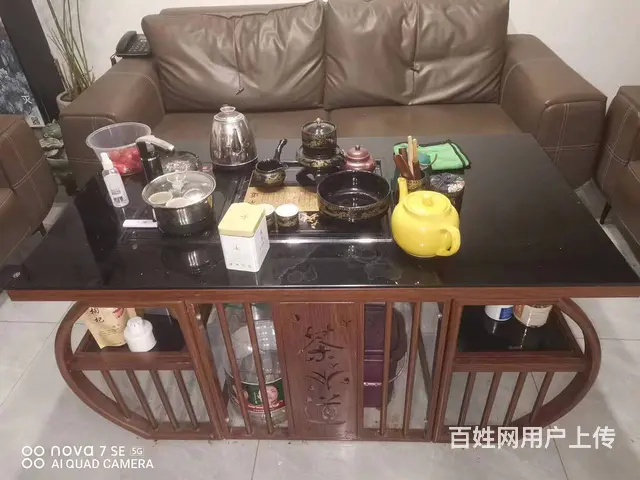 全套，办公沙发1套，单沙发2套，茶桌1套 - 图片 4