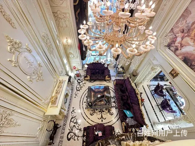 汇锦庄园 别墅 法式大双拼   豪装 带车库 300米花园 - 图片 1