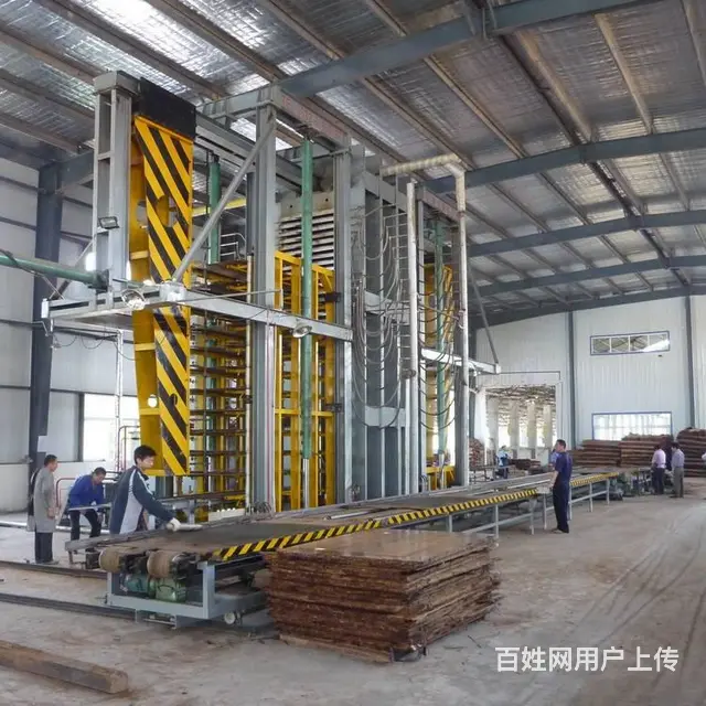 浙江2600T20层户外重竹板材热压机生产设备 - 图片 1