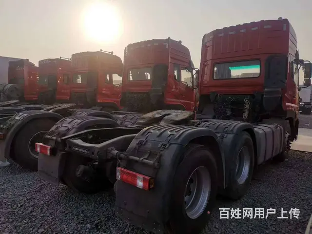 急现车19年二手东风天龙牵引车420马力雷诺发动机 - 图片 3