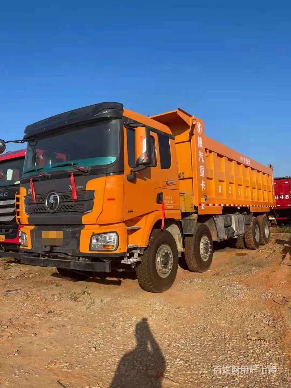 陕汽德龙x3000 自卸车 8米大箱500马力国5