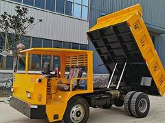 金属矿巷道出渣自卸式10吨四不像运输车