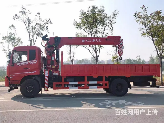 单桥东风8吨五节臂随车吊保证质量售后无忧 - 图片 3