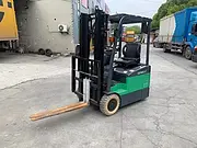 九成新仓储电动叉车 丰田1吨进口精品二手叉车
