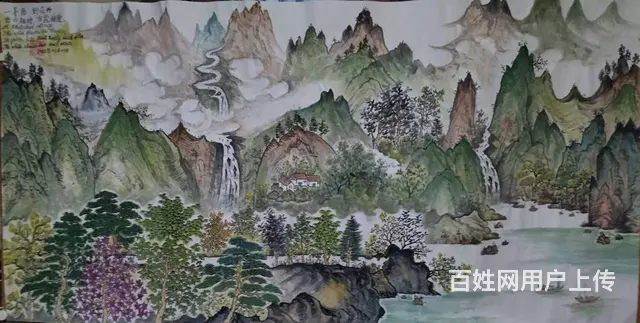 纯手工绘制中国山水画专售 2022 01 09 - 图片 3