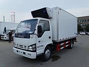 五十铃600P4.2米冷藏车 生鲜冷冻运输保温车