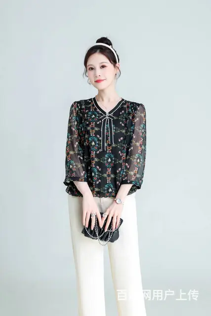 春梦伊人春秋季汉派小衫品牌女装折扣尾货 - 图片 9
