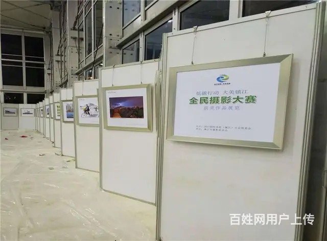 广州八棱柱书画展板租赁，广州八棱柱画展展板出租 - 图片 9