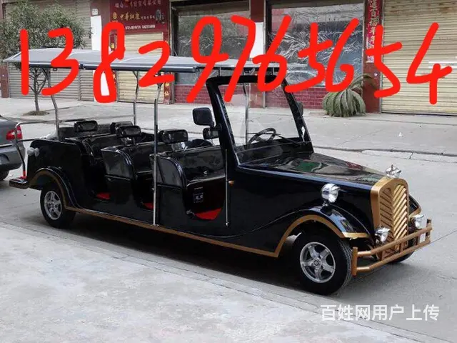 出租租赁出售电瓶观光车 展会接驳车 楼盘看房车 - 图片 9