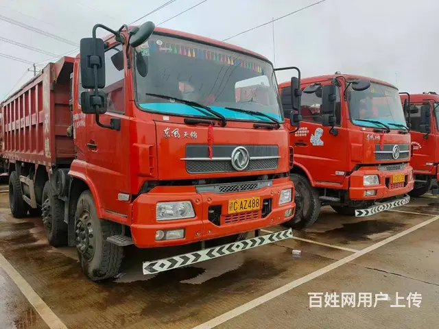三台天锦前四后四自卸车5.2米19年国五 - 图片 1