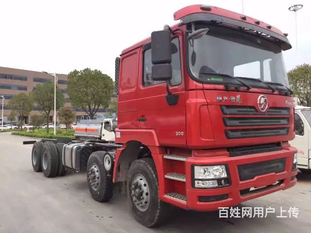陕汽德隆前四后八平板运输车 认准500强企业 - 图片 1