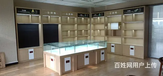 商业展柜定制设计、淄博烤漆展示柜工厂、门头店展架 - 图片 4