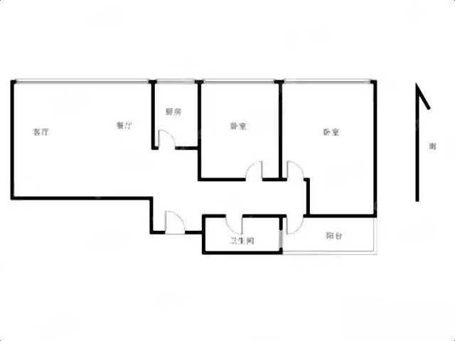 近拱北南屏 中海富华里住宅小区 2房 配置齐 装修靓 - 图片 12