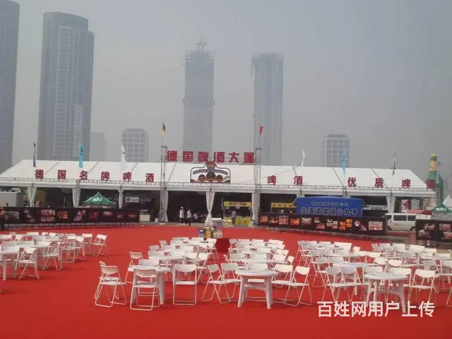 汽车展览篷房，贵宾休息室临时展馆，户外设备租赁 - 图片 9
