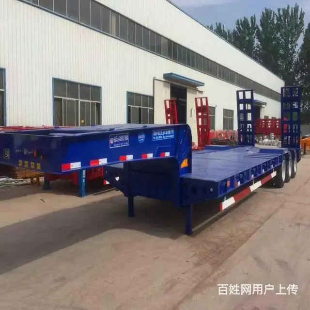 专业订做挖掘机运输车 低平板半挂车 全国发货 - 图片 5