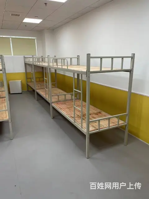 全新清货上下铺铁床铁架床双层床铁艺床上下铁床货架 - 图片 2
