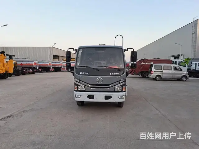国六蓝牌小型4方小区生活垃圾车侧转挂桶垃圾车 现车低价出售来 - 图片 11