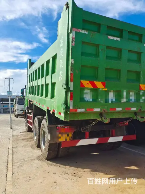二手上汽 红岩杰狮 后八轮自卸车 国5 450马力 - 图片 3