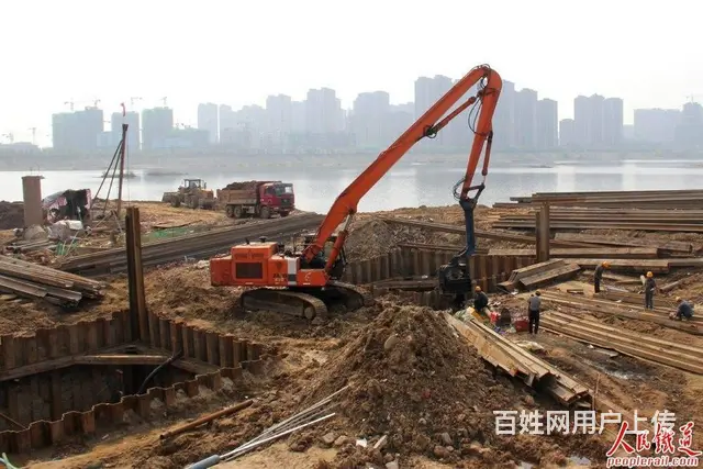 商丘拉森桩施工钢板桩租赁打桩机出租拉森钢板桩租 - 图片 5
