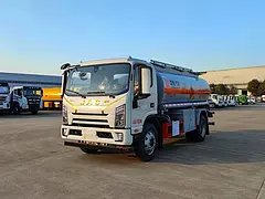 高端JAC江淮骏铃8吨油罐车玉柴170马力