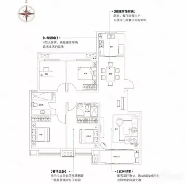 凤凰城 双证一楼带院带车位 135平 130万 - 图片 10