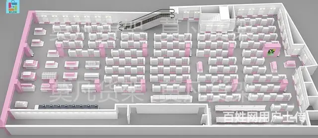 莫凡货架整店输出-多元化饰品柜台精品货架整店设计 - 图片 1