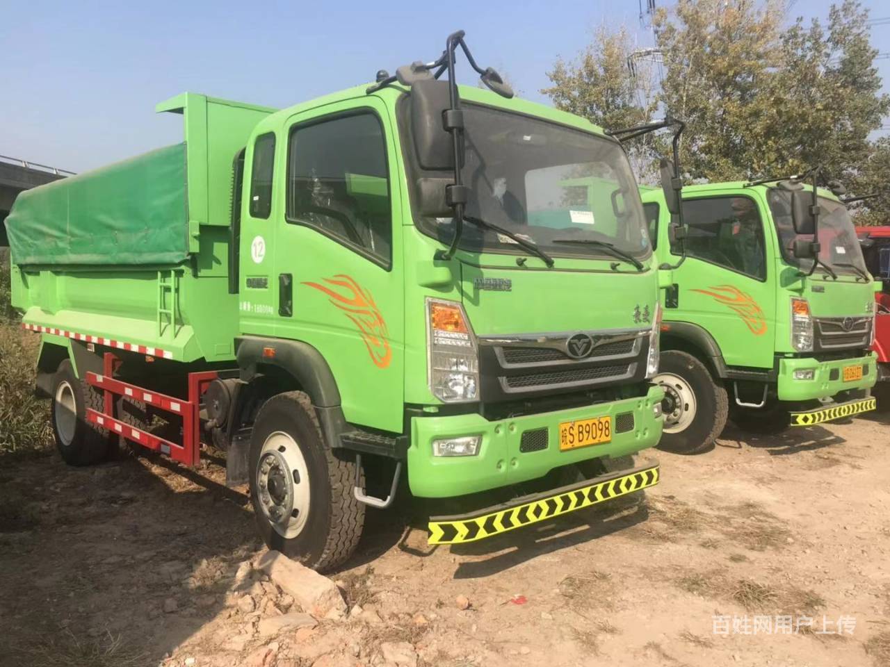 福田东风单桥6轮大黄牌 4米—4.5米厢 - 定西渭源货车 - 渭源百姓网