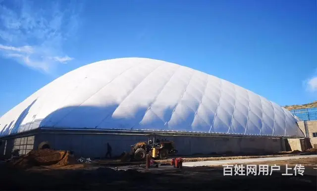 全封闭储煤仓 大跨度充气膜煤棚 环保施工方案 高山 - 图片 1