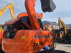 出售二手挖掘机日立70手续齐全质保两年包邮支持分期