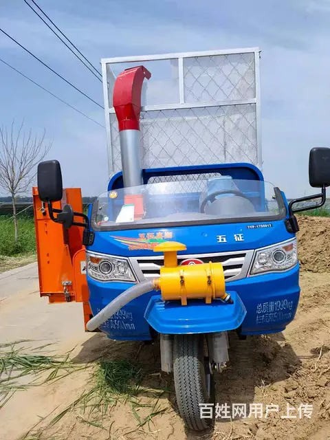 养殖场饲料切草车，铡草车，三轮铡草车，移动铡草车 - 图片 8